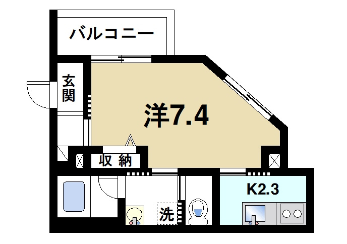 LaLa白鳥の間取り
