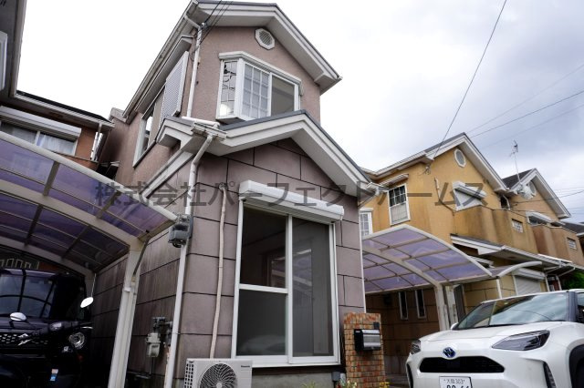 八幡市橋本北ノ町戸建　賃貸の外観|外観もきれいです