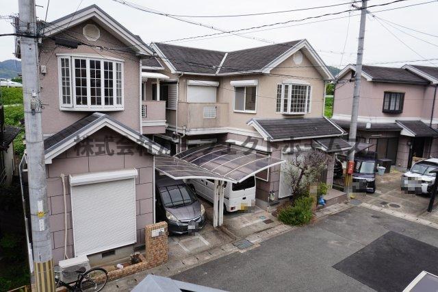 八幡市橋本北ノ町戸建　賃貸の展望|窓からの景色です