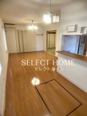 【居間・リビング】 | 若松町川向戸建 | ゆったりとした居間です