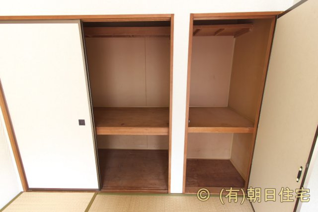 中吉アパートBの収納