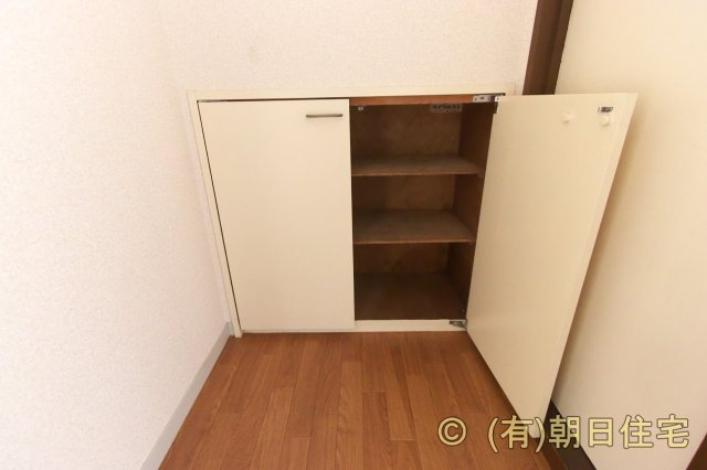 中吉アパートBの収納