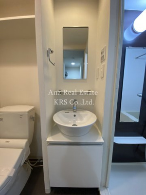 【洗面所】 | エスリード阿波座サウスプレイス | すっきりデザインの洗面化粧台♪