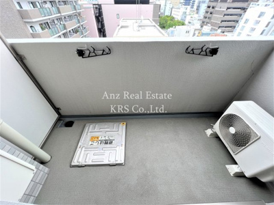 【バルコニー】 | エスリード阿波座サウスプレイス | 洗濯物が干せるスペースのあるバルコニー部分です☆