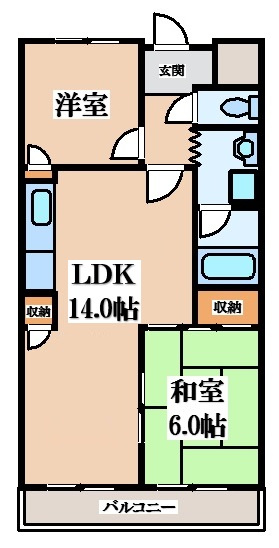 【間取り】 | メゾン・ローゼ