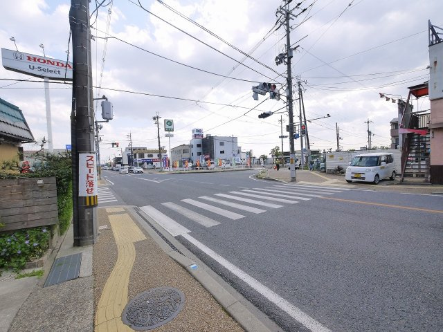 澤田北之庄店舗の駐車場