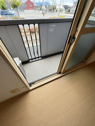 エクセレントONEB棟のバルコニー