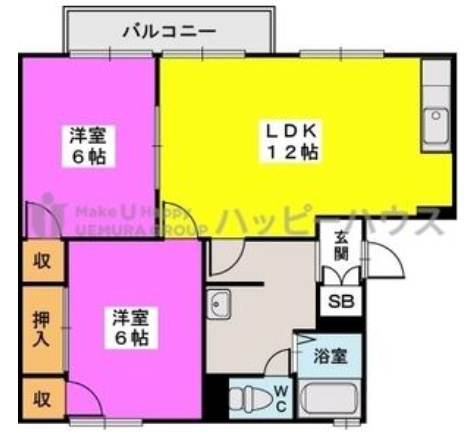 【間取り】 | プレジデント正弥１