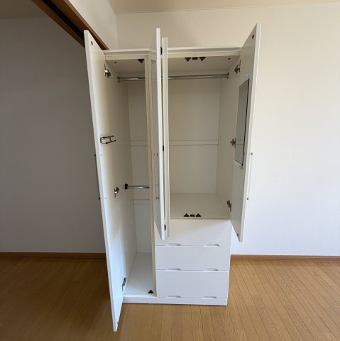 パークアベニューⅡの収納|大きなものも収納できそうです