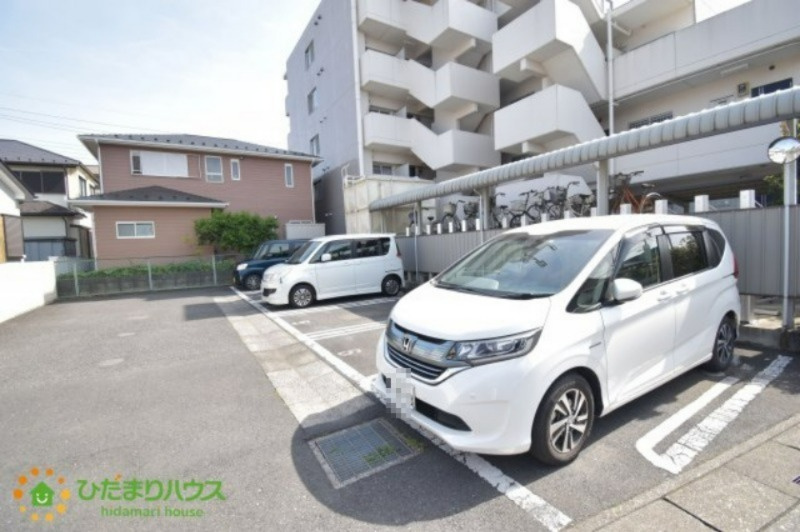 蓮田ビューパレー第二の駐車場