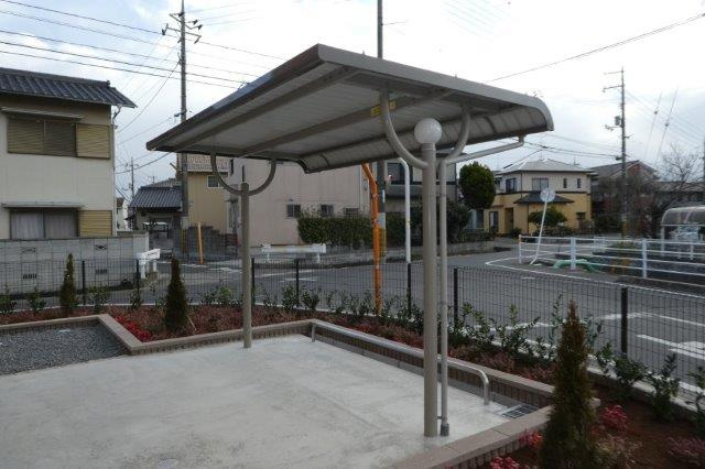 倉敷市中庄のアパートのその他共用部分|駐輪場