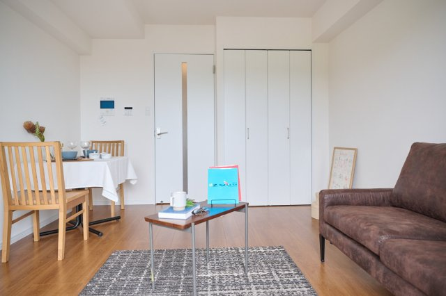 上益城郡御船町大字小坂の賃貸マンションの居間・リビング