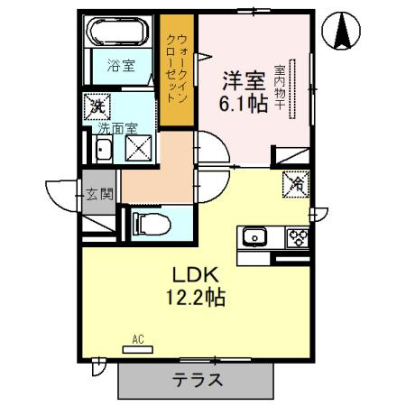 セジュールMの間取り