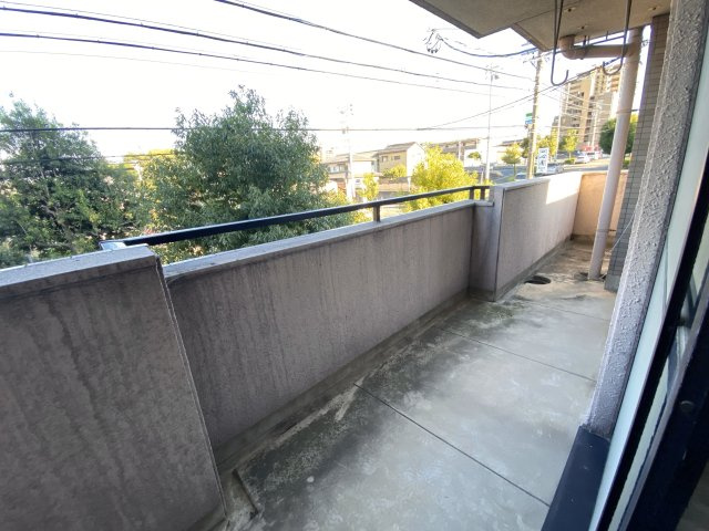 シャトー新宮のバルコニー