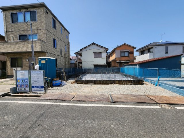 ーFITーフィットー小倉北区中井３丁目1期　【小倉北区　新築戸建て】の外観|現地撮影　20223,4,20　ーFITーフィットー小倉北区中井３丁目1期　【小倉北区　新築戸建て】