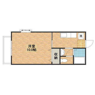 【間取り】 | Ｈ3ヤナゼパナハイツ