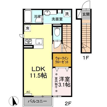 【間取り】 | カーサ　アチェロ