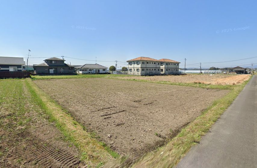都城市高城町穂満坊の売地の外観