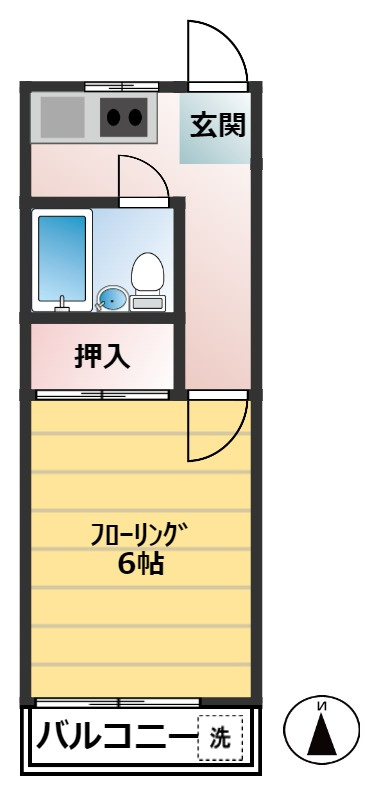 ザ・レジデンス中野の間取り