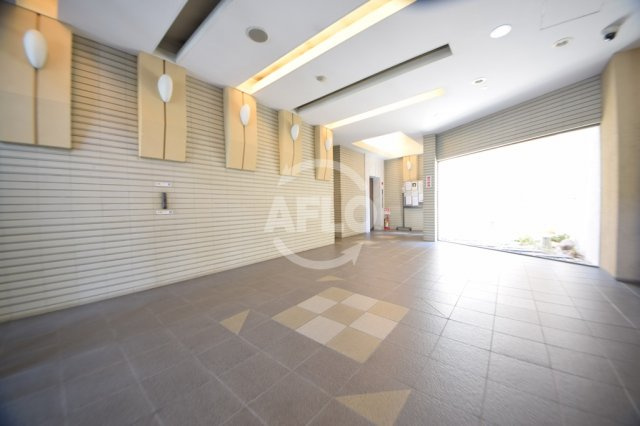 南海ハイライズフラット天下茶屋のロビー|南海ハイライズフラット天下茶屋　ロビー