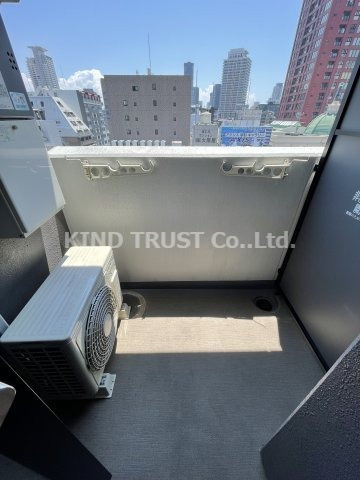 HS梅田EASTのバルコニー|落ち着いた時間を過ごせるバルコニーです