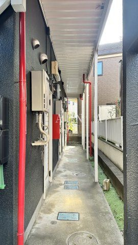 スカイビュー四谷のエントランス