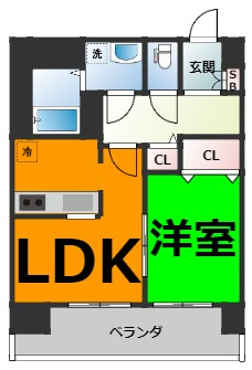 ＨＥＲＢＥ庄内通の間取り