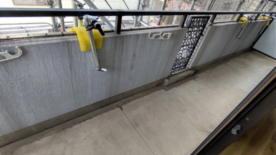 【バルコニー】 | モア・ルミエール | 外干しのできるバルコニーです