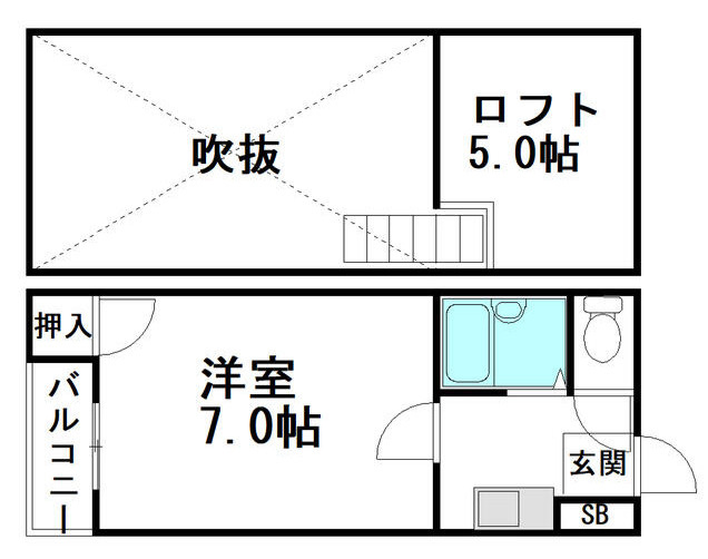 【間取り】 | K・K・S21 　仲介手数料無料！