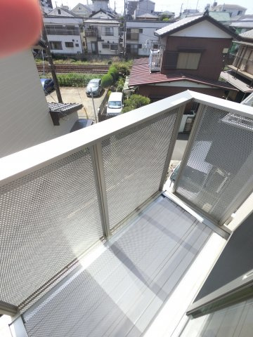 フェリース津田沼のバルコニー