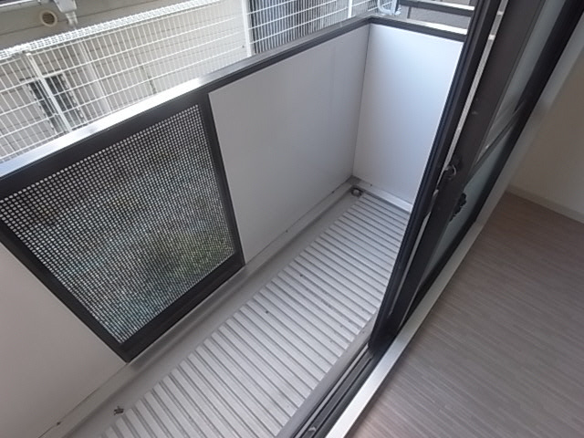 ルミエール岡本のバルコニー