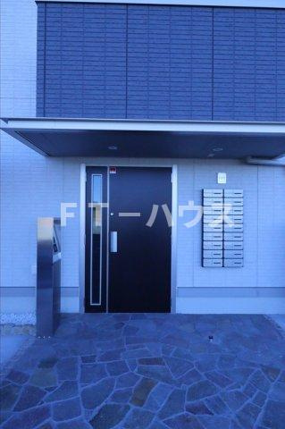 パークサイド新検見の外観|エントランス入り口