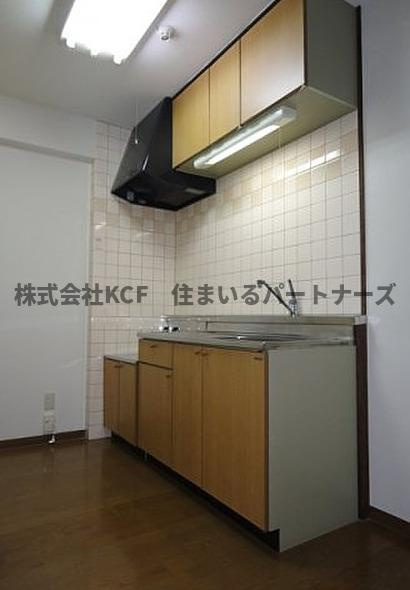 ハイツサンリバーⅤのキッチン|キッチンでお料理をお楽しみください