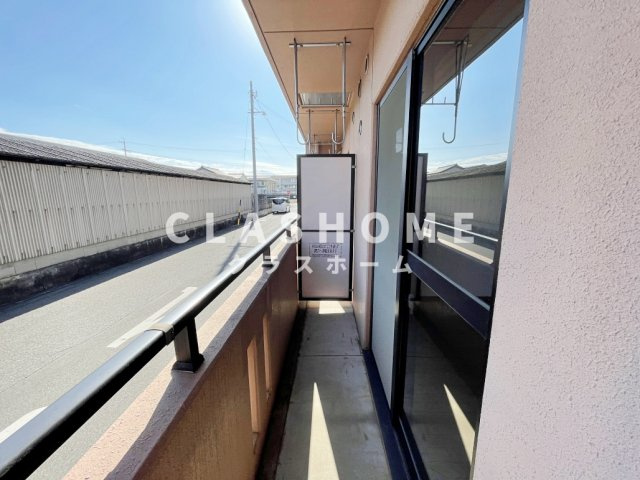 イリゼのバルコニー|同物件の別部屋になります。