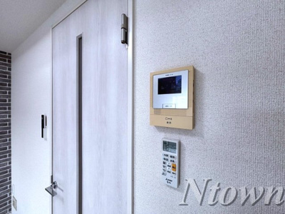【セキュリティ】 | Loft3千種 | モニター付きインターホンです