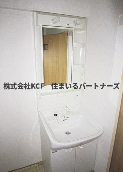 江崎第7ビルの独立洗面台|独立洗面台で身支度をすべて済ませてしまいましょう