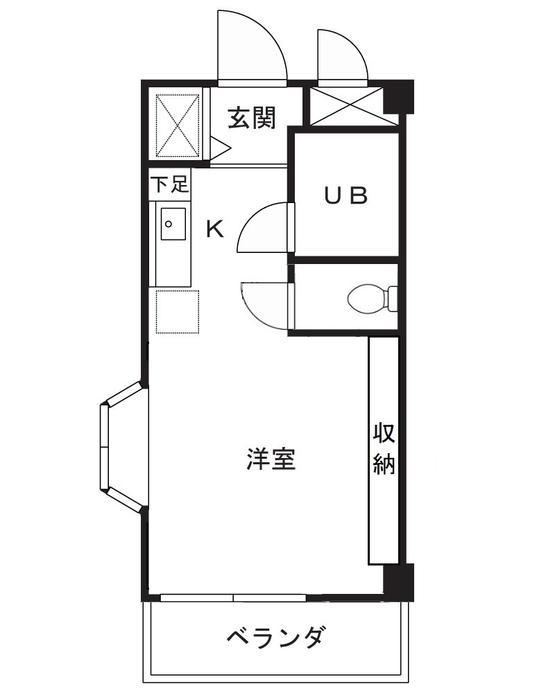 フローリエ細山Ⅲの間取り