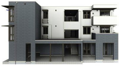 【外観パース】 | エステート奥二見