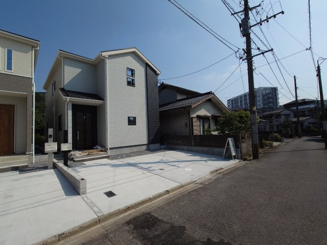 ーFITーフィットー戸畑区福柳木１丁目１期　【戸畑区　新築戸建て】の前面道路含む現地写真|交通量も少なく駐車しやすい♪　　【戸畑区　新築戸建て】