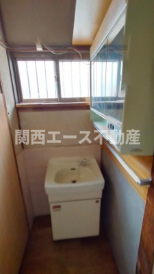 【洗面所】 | 河北中町貸家