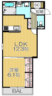 【間取り】 | エステート奥二見