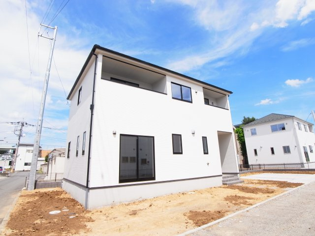 新築　前橋市青柳町3期　1号棟の外観|現地写真　完成しました！ご内覧等、お気軽にお問合せください♪　
