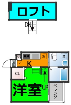 仲介手数料0円！！Kiinoの間取り