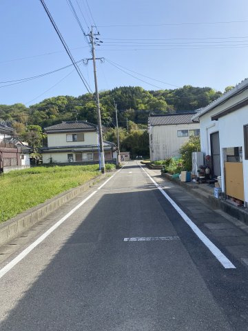 【前面道路含む現地写真】 | 天草市五和町二江　土地　45坪 | 2023年4月撮影