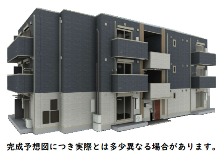オークスの外観パース|外観パースです