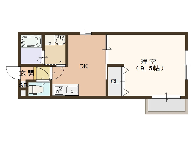 【間取り】 | プランドールポクモ