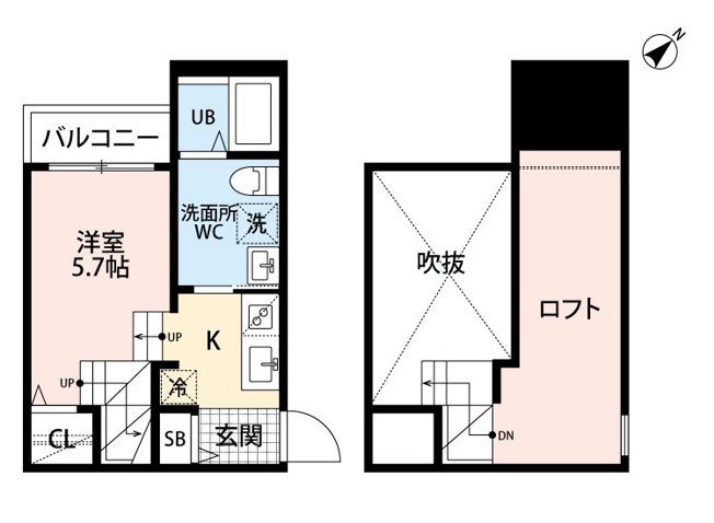 【間取り】 | PACE香椎 | 別号室の写真になります。現況優先。