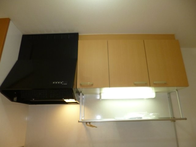 ＪＲＢハイツ倉敷駅前のキッチン|キッチン上収納