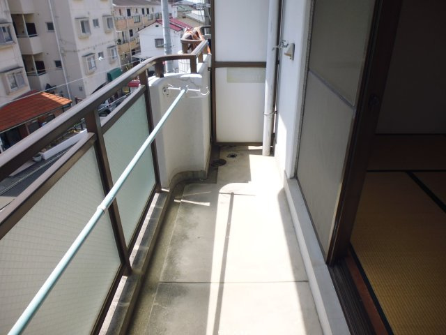 コーポいずみのバルコニー