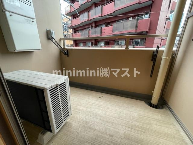 アミティエ扇町リアンのバルコニー